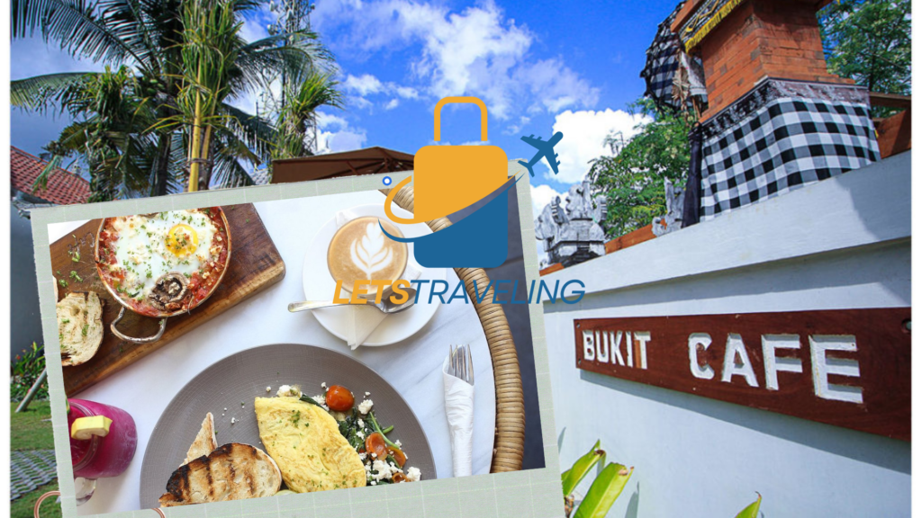 Bukit Café dengan menu sehat